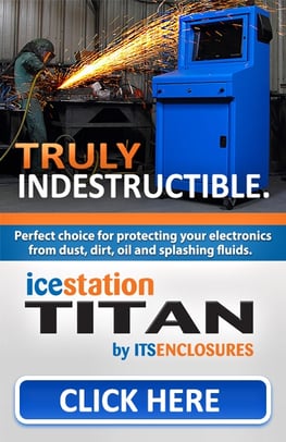 IceStation TITAN Banner ITSENCLOSURES pc computer enclosure