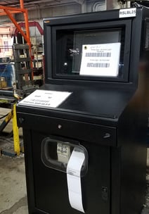Overhead Door Case Study -- IceStation TITAN Computer Enclosures - Black Poweder Coat