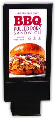 Presell Outdoor Digital Menu Board by ITSENCLOSURES