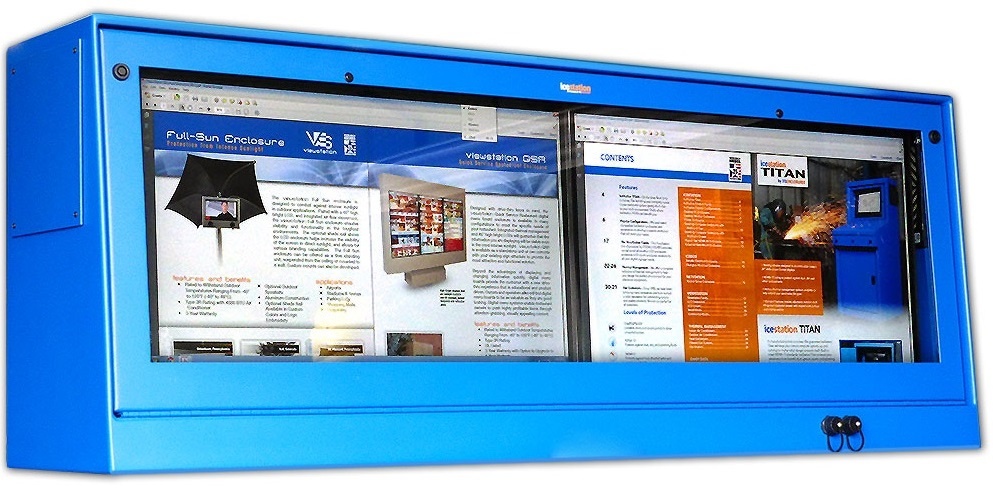 IceStation-TITAN-NEMA12-dual-monitor-enclosure-ITSENCLOSURES-blue.jpg